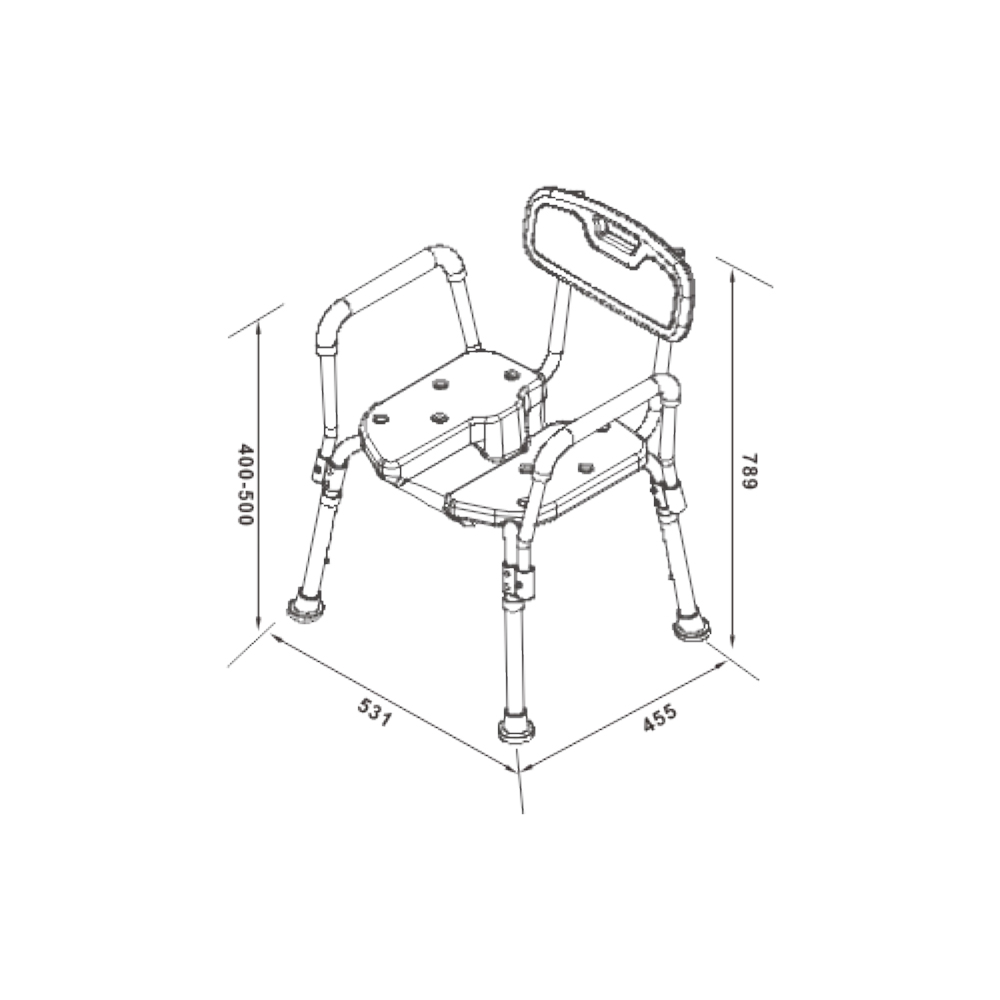 42-2-YJL-8933-11 洗澡椅