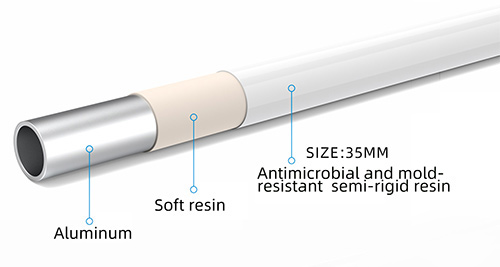 Antibacterial Resin Grab Bars